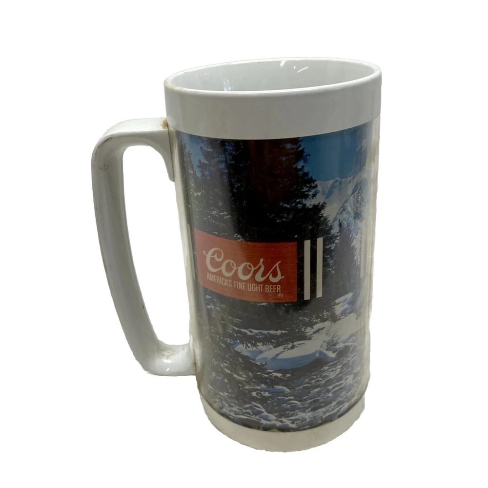 Vintage Thermo-Serv Coors 16oz. Beer Snow Mug (SH4)